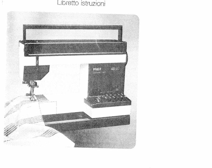 Pfaff Tipmatic 1147 Sewing Machine Instruction Manual - User Manual - Complete User Guide - English