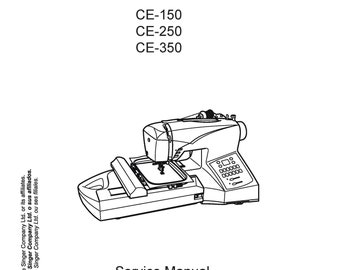 Singer-futura-ce-150-ce-250-ce-350-service-manual Repair