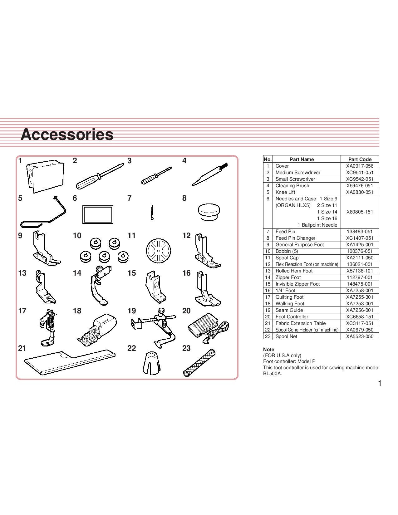 Baby Lock Jane BL500A Sewing Machine Instruction Manual User Etsy