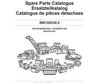 Bomag Kaltfräs-Hobel BBM1300 30-2 Ersatzteilkatalog 2018 00800673 - Dänisch (Pdf Download)