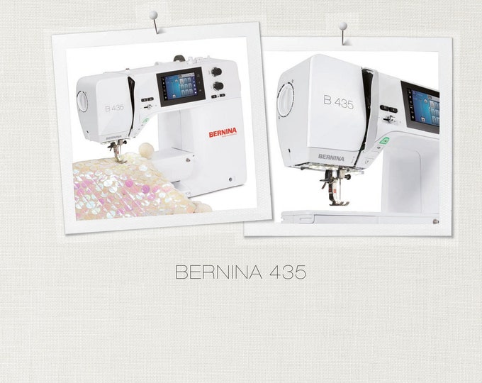 Bernina 435 Sewing Machine Instruction Manual - User Manual - Complete User Guide - English