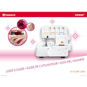 Husqvarna Viking H Class 200S Sewing Machine Instruction Manual - User Manual - Complete User Guide - English