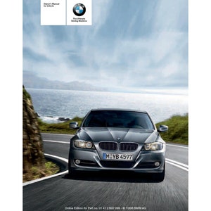 BMW 3er E90 323i-328i/328i xDrive-335i-335i xDrive-335d 2005-2011 Bedienungsanleitung - Englisch