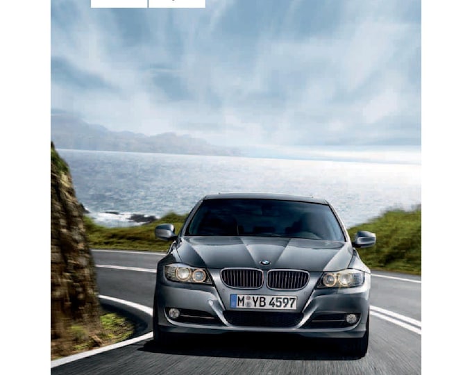 BMW 3 Series E90 323i-328i-328i xDrive-335i-335i xDrive-335d 2005-2011 Owners Manual - English