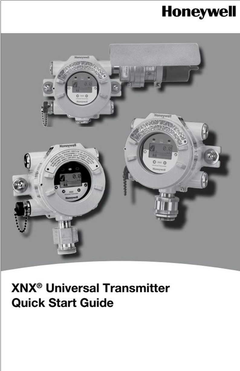 Honeywell XNX Universal Transmitter Technical Manual and Quick Start