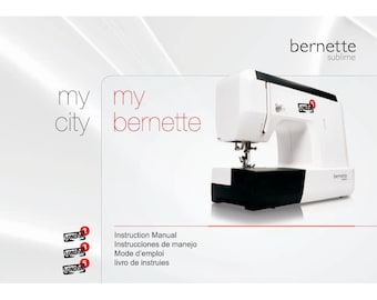Bernette London Sewing Machine Instruction Manual (Models 2, 3, 5)