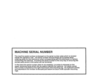 Linkbelt Excavator LS-2650CII EX Shop Manual (PDF Download)