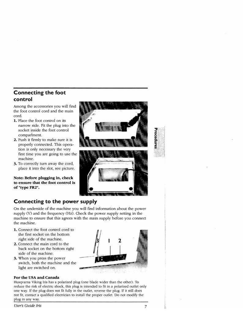 Husqvarna Viking Iris Sewing Machine Instruction Manual User Etsy