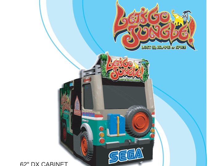 SEGA - LETS Go Jungle - 62 DX Cabinet - Service Manual - Parts Manual - Owner manual -  Pdf Download