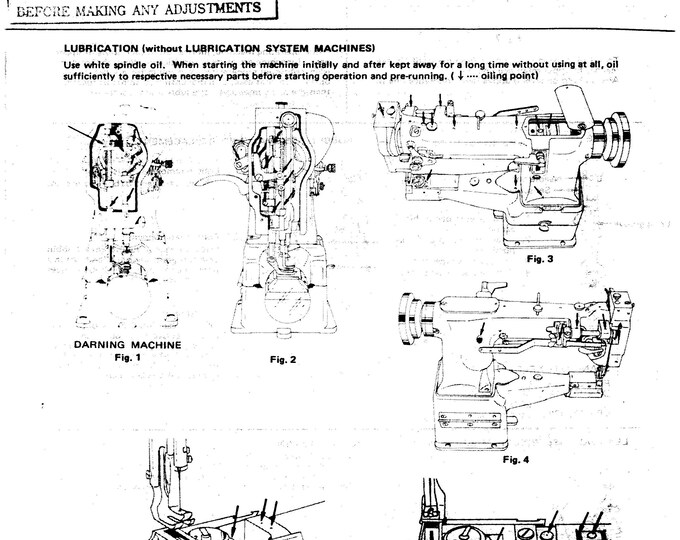CONSEW 227R-1 Sewing Machine Instruction Manual - User Manual - Complete User Guide - English