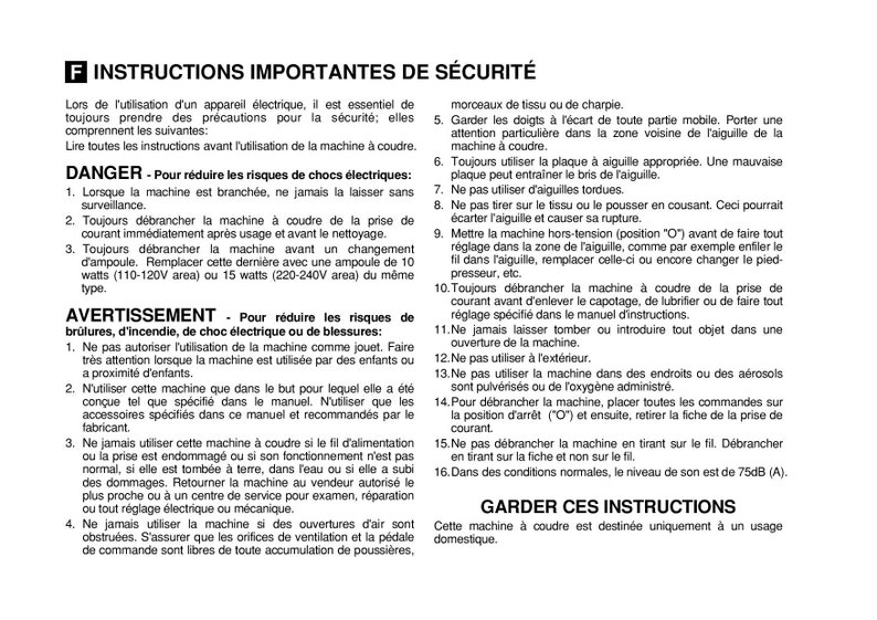 Singer 50T8 E99670 Sewing Machine Instruction Manual User Manual