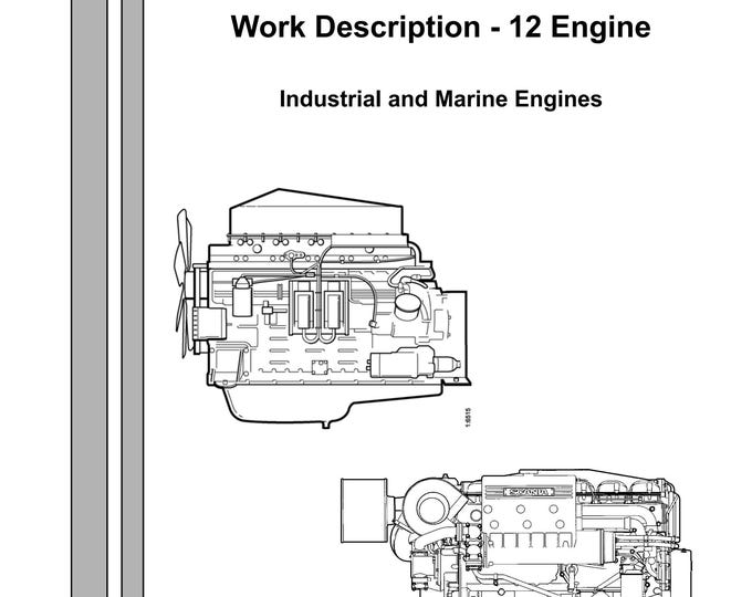 SCANIA Work Description - 12 Engine - Workshop Manual - Service Manual - Parts Manual - Owners manual