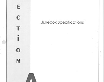 Rock-Ola Jukebox Service Manual: Wiring Diagram, Parts List