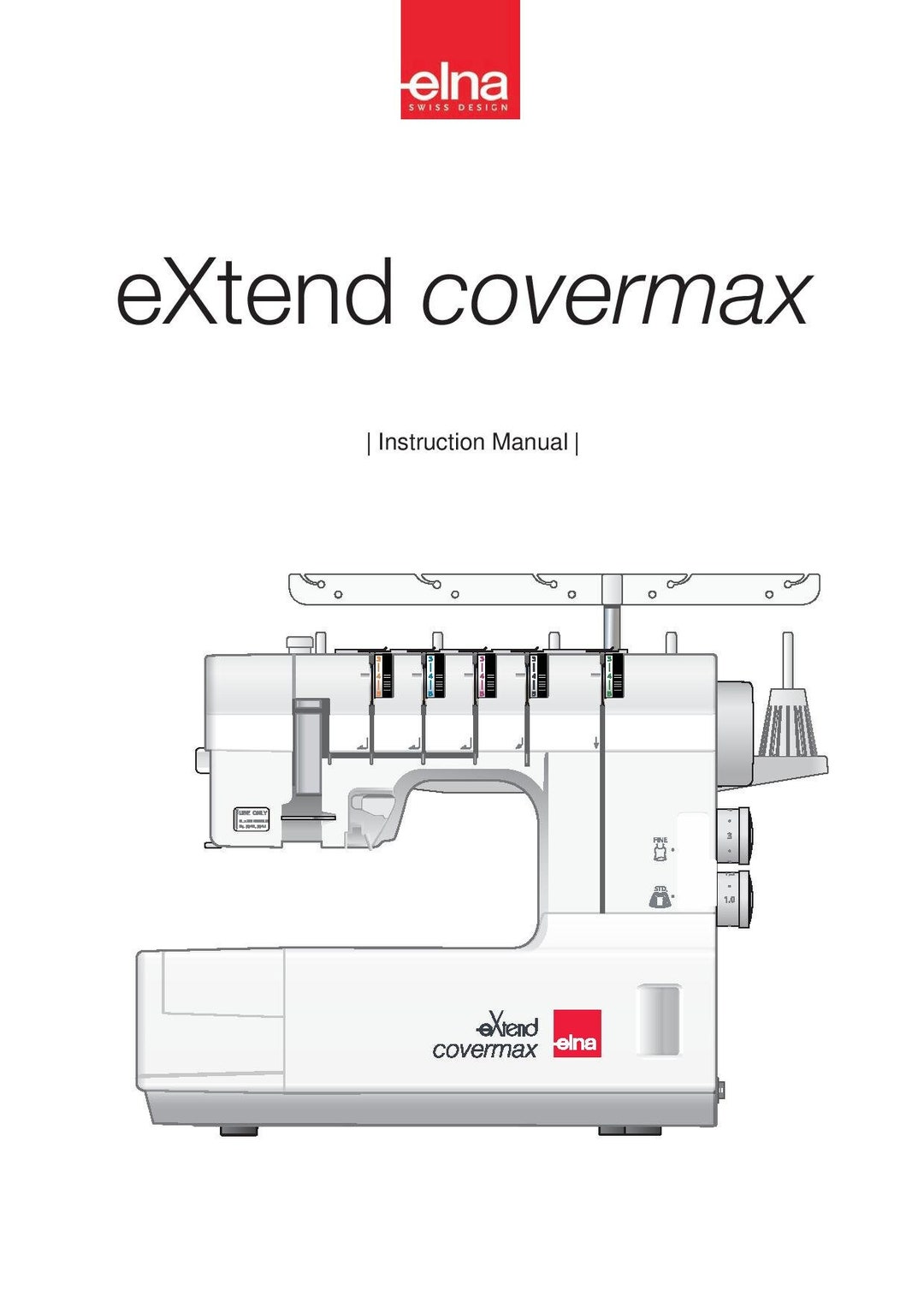 Elna Extend Covermax Sewing Machine Instruction Manual User Etsy