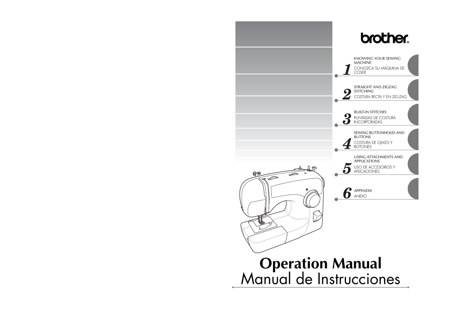 Brother Xl2600i Sewing Machine Instruction Manual User Manual Complete