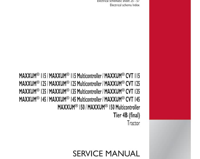 Case MAXXUM 115 -  Multicontroller - CVT 115 MAXXUM 125 - Cvt 125 Maxxum 135 Cvt 135 Maxxum 145 - Cvt 145 Maxxum 150 -Tier 4B (Pdf Download)