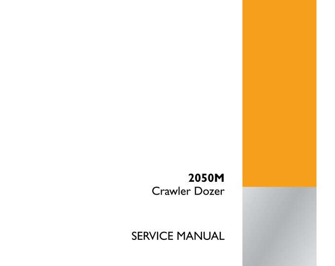 Case 2050M  Crawler Dozer - Repair Manual - Service Manual-Shop Manua (Pdf Download)