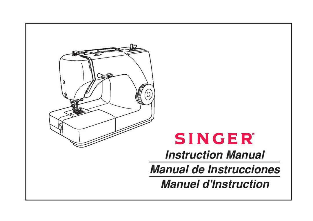 Singer 1507 Sewing Machine Instruction Manual User Manual Complete User