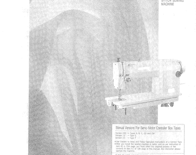 CONSEW 292RH Sewing Machine Instruction Manual - User Manual - Complete User Guide - English