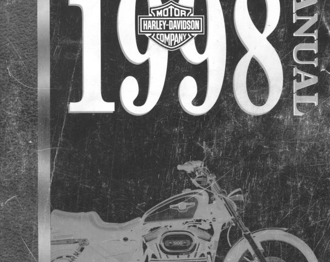 Harley Davidson-Sportster XLH 1998 - Service Manual - Parts Manual - Owner manual - Pdf Download