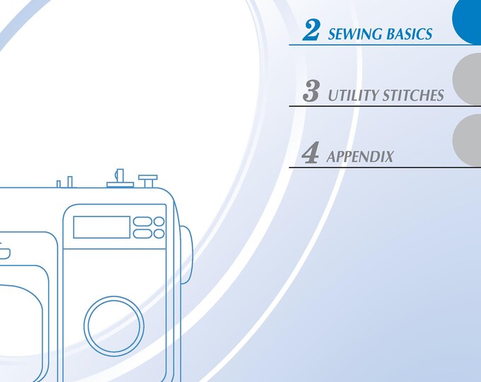Brother ST150HDH Sewing Machine Instruction Manual - User Manual - Complete User Guide