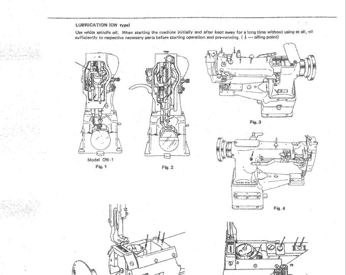 CONSEW 287RB Sewing Machine Instruction Manual - User Manual - Complete User Guide - English