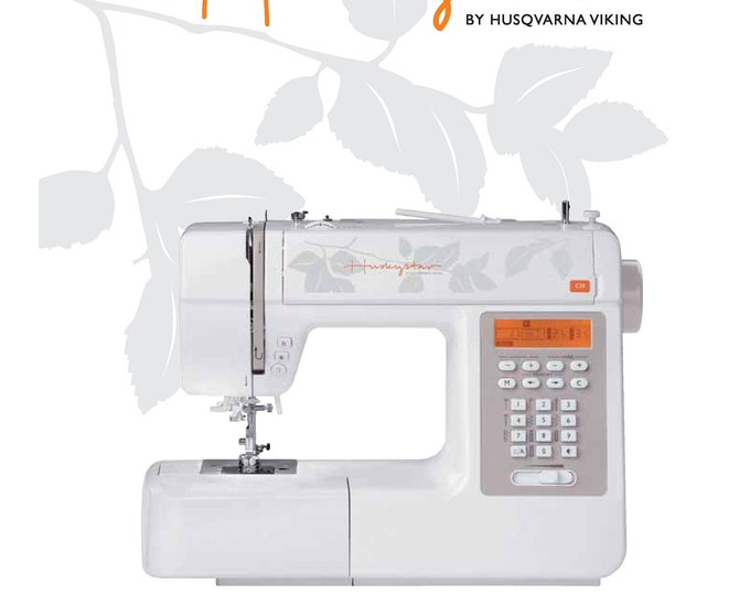 Husqvarna Viking HUSKYSTAN C10-C20 Sewing Machine Instruction Manual - User Manual - Complete User Guide - English