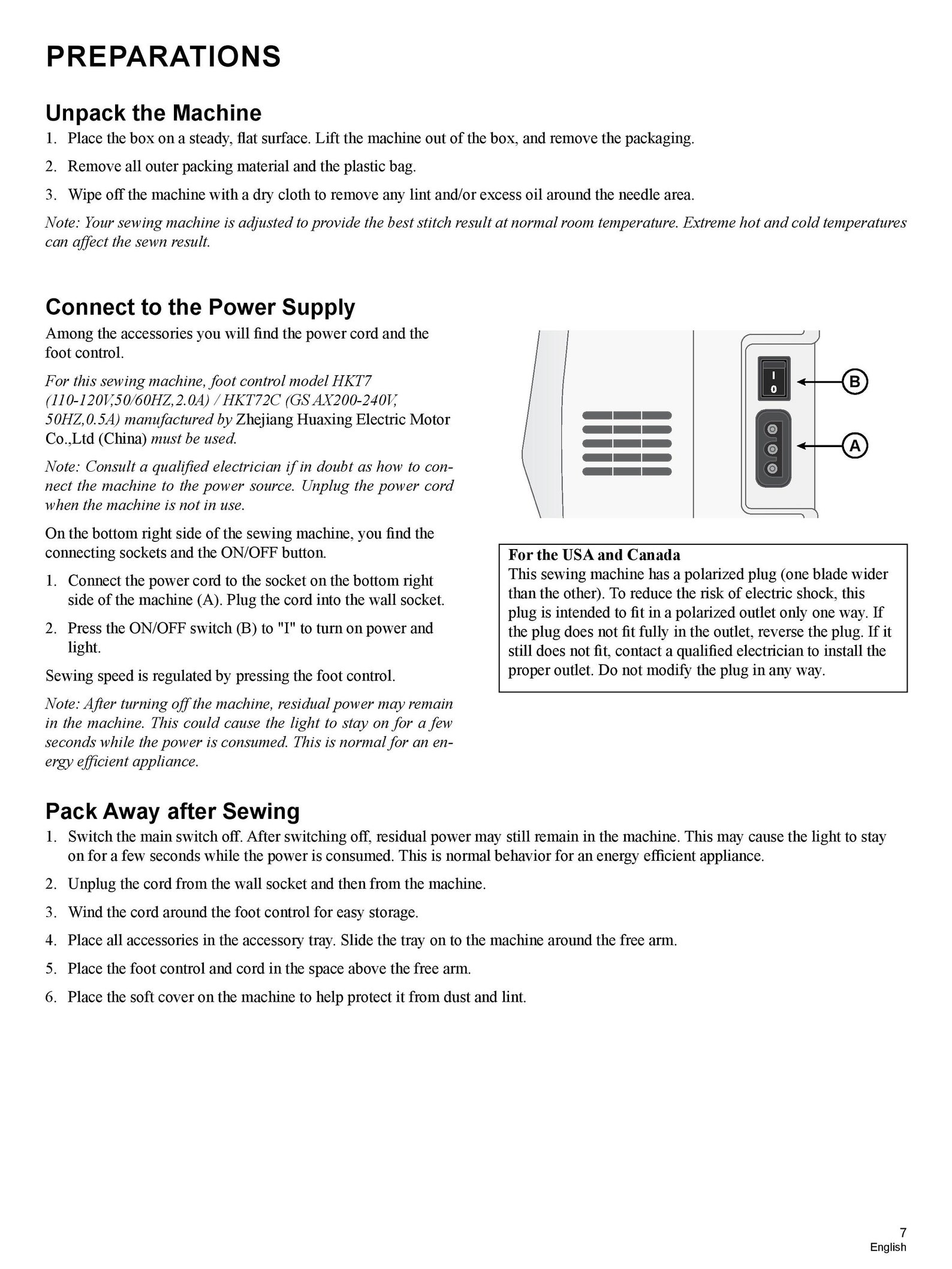 Singer M1150 M1155 Sewing Machine Instruction Manual User Manual