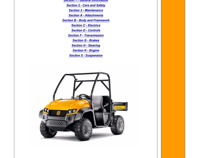 JCB 9803-9820 - Workshop Manual - Service Manual - Parts Manual - Owners Manual (pdf Download)
