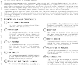 ROWE - MM-5  -  Service Manual - User Manual - Parts List - English
