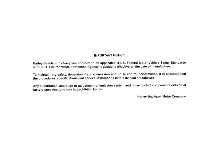 Harley Davidson Vrsca 2003 - Service Manual - Parts Manual - Owner manual - Pdf Download