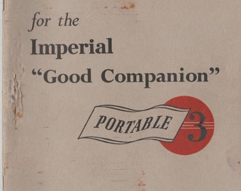 Imperial Good Companion-3 Typewriter User Guide (Digital PDF)