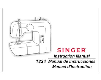 Singer 1234 Sewing Machine Instruction Manual: User Guide (PDF)