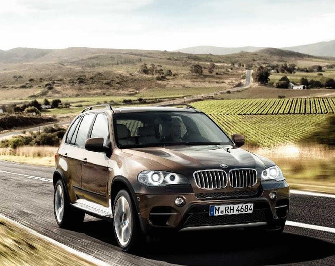 BMW X5M X6M X5 E70 xDrive35i-xDrive50i-xDrive35d and X6 E71 xDrive35i-xDrive50i 2011-2013 Owners Manual - English