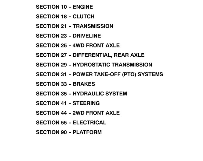 Case D35, DX35, D40, DX40, D45, DX45 - Service Manual (Pdf Download)