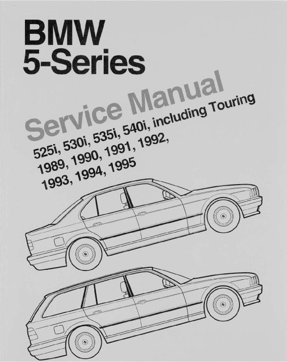 BMW 540 Manual (E34) 