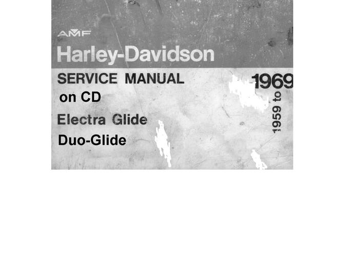 Harley-Davidson-1959-69 FL Electra Duo - Service Manual - Parts Manual - Owner manual - Pdf Download