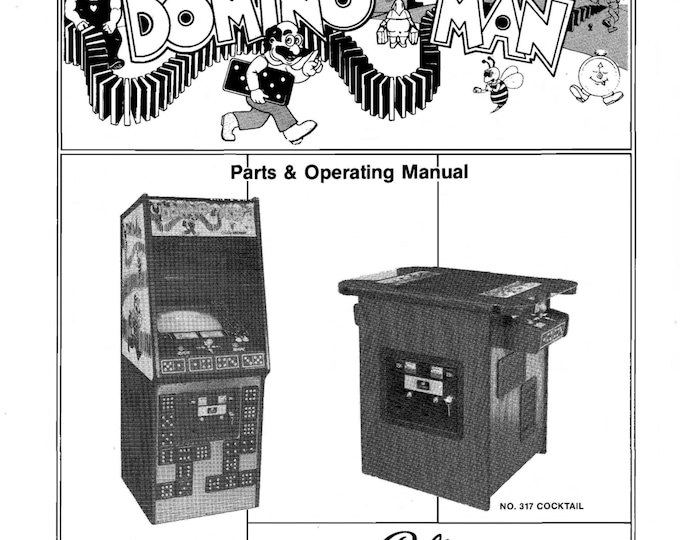 MIDWAY MFG - DOMINO Man - Service Manual - Parts Manual - Owner manual -  Pdf Download