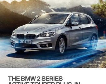 BMW 2 Series Active Tourer Plug-In Hybrid F45 2017- Owners Manual - English