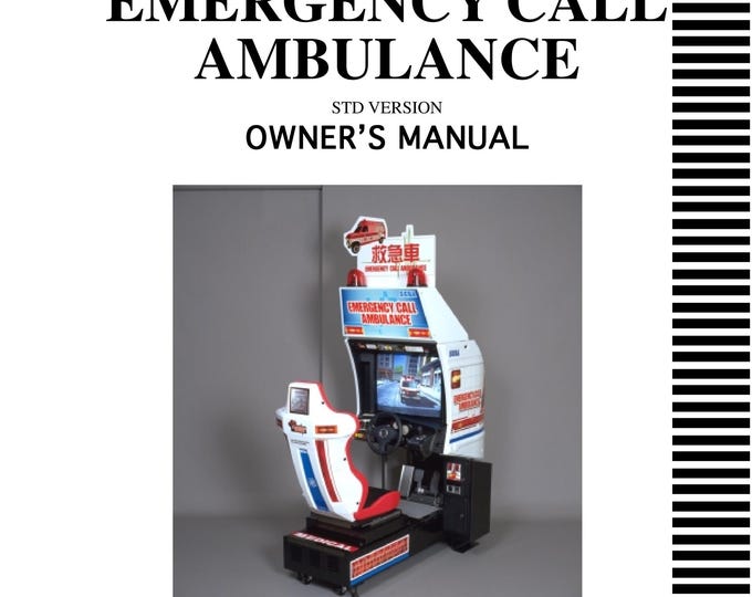 SEGA - EMERGENCY CALL Ambulance - Service Manual - Parts Manual - Owner manual -  Pdf Download