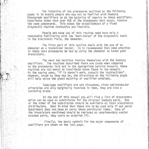 Seeburg- SHP - TSA - Service Manual - Instruction Manual -  Wiring Diagram - Schematic - Operation Manual - Parts List