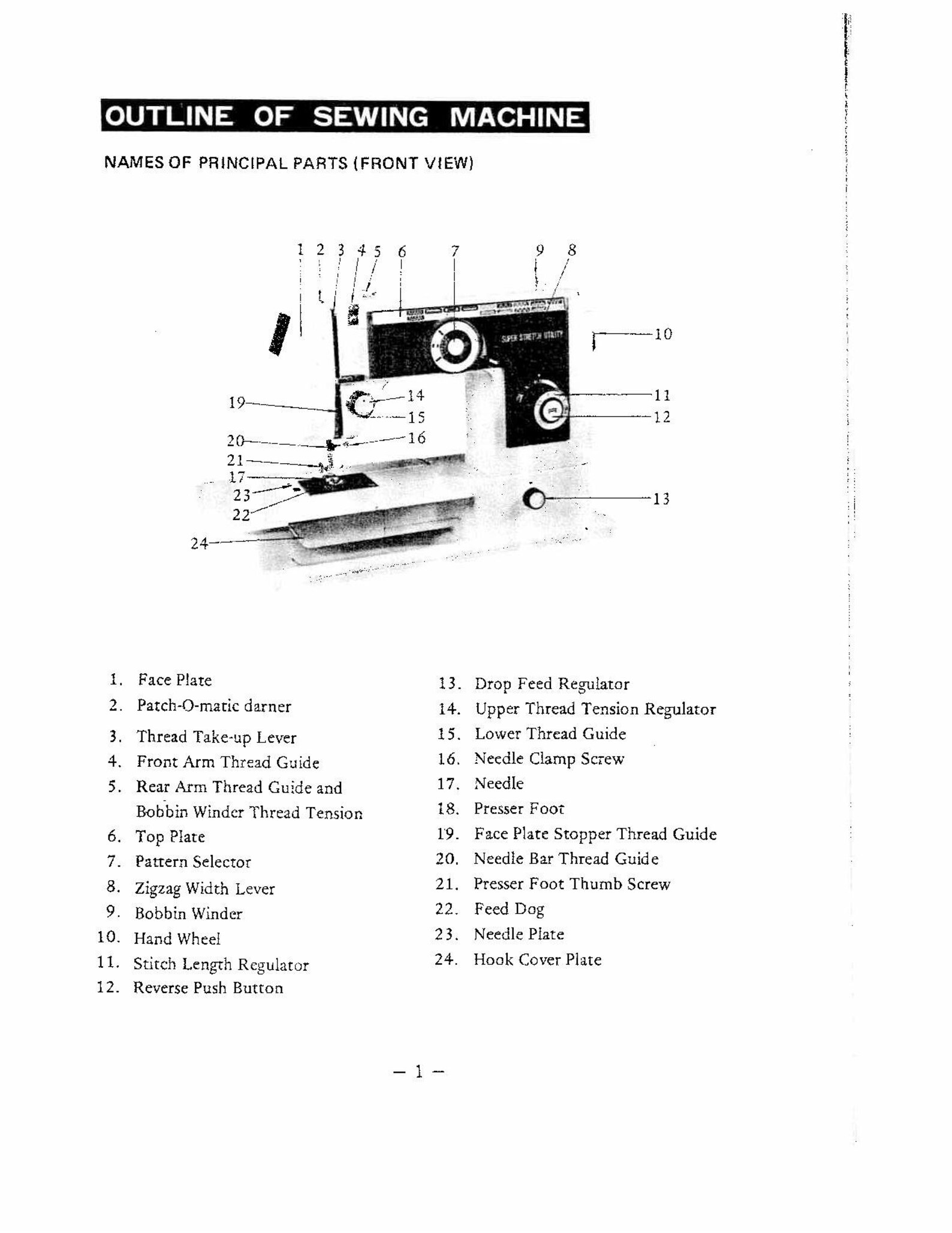 Singer 5400 Sewing Machine Instruction Manual User Manual Complete User