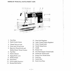 Singer 5400 Sewing Machine Instruction Manual - Complete User Guide ...