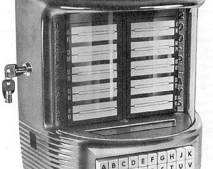 Wurlitzer - 5210 Wall Box -Stepper -  Service Manual - Parts Catalog - Repair Manual - English