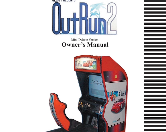 SEGA - OUT RUN 2 - Mini deluxe - Service Manual - Parts Manual - Owner manual -  Pdf Download