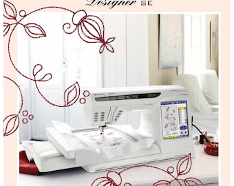 Husqvarna Viking Designer SE Sewing Machine Instruction Manual - User Manual - Complete User Guide - English