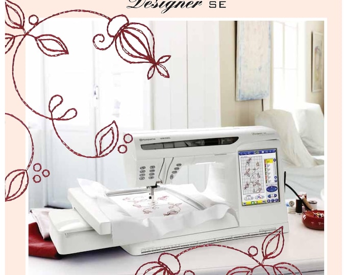 Husqvarna Viking Designer SE Sewing Machine Instruction Manual - User Manual - Complete User Guide - English