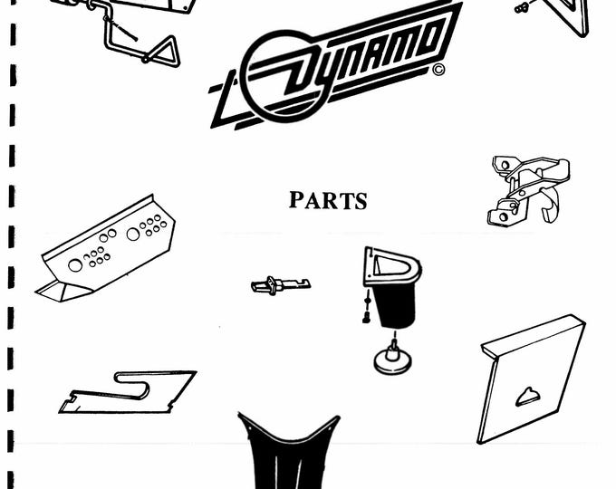 DYNAMO CABINET - Parts Manual - Service Manual - Parts Manual - Owner manual -  Pdf Download