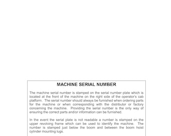 Linkbelt Excavator 800 LX EX Shop Manual (PDF Download)