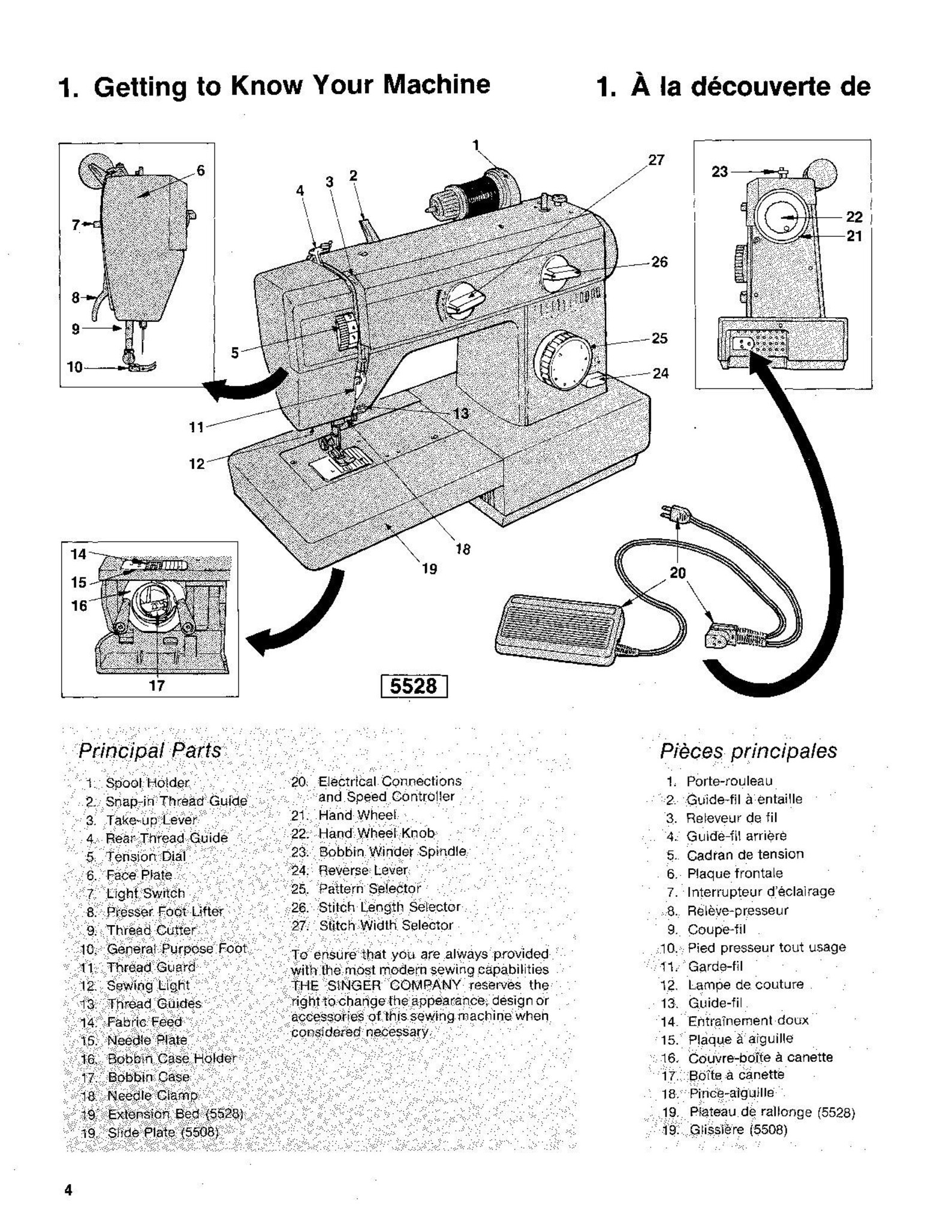 Singer 5528-5508 Sewing Machine Instruction Manual User Manual Complete